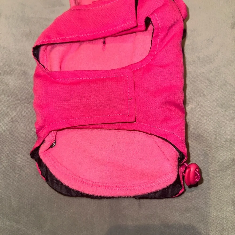 Kensington kennel club pink dual lined dog coat size XS